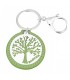 PORTACHIAVI BAGUTTA ALBERO DELLA VITA CLASSICO CONFEZIONATO IN SCATOLA E BUSTA DA REGALO  - VERDE 2000-01VE