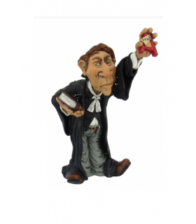 Caricature Mestieri "L'Avvocato" H. 15 cm