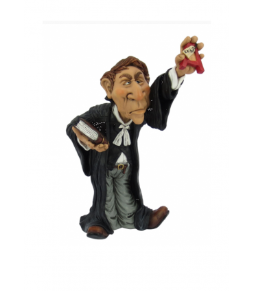 Caricature Mestieri "L'Avvocato" H. 15 cm