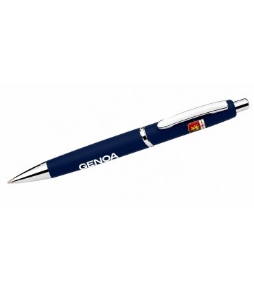 PENNA A SCATTO GENOA F.C.BUSTO BLU CON SCRITTA E STEMMA MOD.VANEA 1 PZ