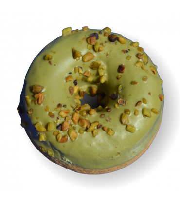 DONUTS ARTIGIANALI TERVED 45G SENZA GLUTINE con farina di grano di saraceno EXPO DA 15PZ. Cioccolato,fragola e pistacchio