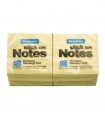 Memo Stick 76 x76 colore giallo conf.12 pz.