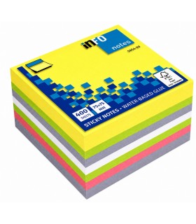 Memo Stick 75 x75 colori assortiti conf.12 pz.