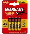 PILE MINISTILO ENERGIZER EVEREADY GOLD ALKALINE CONF. 12 PZ