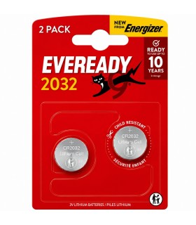 PILA A BOTTONE CR2032 ENERGIZER EVEREADY CONF. DA 10 PZ