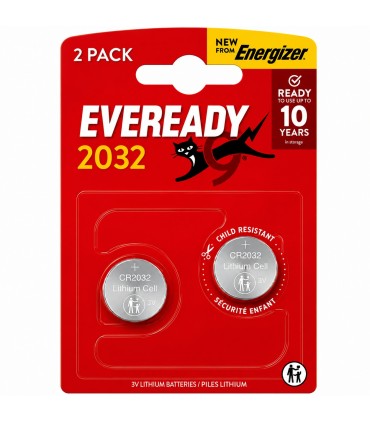 PILA A BOTTONE CR2032 ENERGIZER EVEREADY CONF. DA 10 PZ