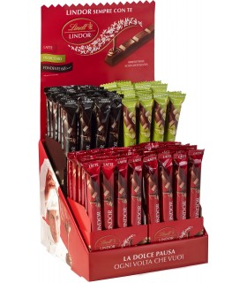 EXPO SNACK LINDOR LINDT ASSORTITO DA 96 PZ. (IN PRENOTAZIONE C/O PRIMI DI OTTOBRE)