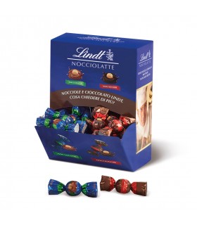 ROULETTES LINDT PRALINE NOCCIOLATTE NOCCIONOIR 13g EXPO A BOCCA DI LUPO Da 1.44kg(IN PRENOTAZIONE C/O PRIMI DI OTTOBRE)