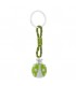 PORTACHIAVI BAGUTTA COCCINELLA VERDE CON CORDONE CONFEZIONATO IN SCATOLA E BUSTA DA REGALO 2209-01VE
