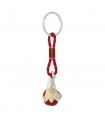 PORTACHIAVI BAGUTTA GNOMO ROSSO CON CORDONE CONFEZIONATO IN SCATOLA E BUSTA DA REGALO 2210-01RO