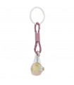 PORTACHIAVI BAGUTTA GNOMO ROSA CON CORDONE CONFEZIONATO IN SCATOLA E BUSTA DA REGALO 2210-01RS