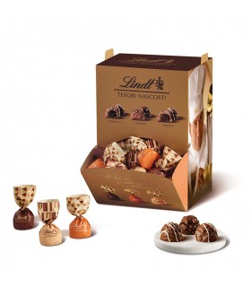 CIOCCOLATINI LINDT TENERI NASCOSTI ASSORTITI EXPO A BOCCA DI LUPO DA 1.1KG(95PZ.) (IN PRENOTAZIONE C/O PRIMI DI OTTOBRE)
