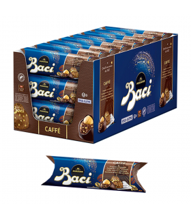 BACI PERUGINA TUBO CAFFE' DA 3PZ. CONF. 21 PZ. (IN PRENOTAZIONE C/O META' SETTEMBRE)