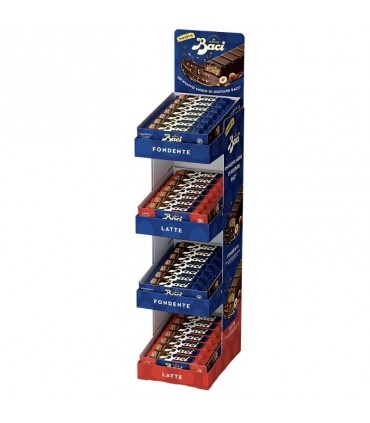 BACI PERUGINA BARRETTE RIPIENE 38G EXPO DA 70PZ. (IN PRENOTAZIONE C/O META' SETTEMBRE)