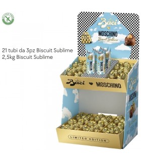 BACI PERUGINA MOSCHINO BISCUIT LIMITED EDITION EXPO DA 3.288KG (IN PRENOTAZIONE META' SETTEMBRE)