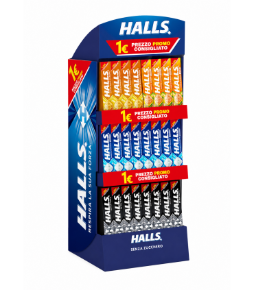 EXPO HALLS CANDY 2026 DA 144 PZ. ASSORTITO CON 6 GUSTI (IN PRENOTAZIONE C/O I PRIMI DI SETTEMBRE)