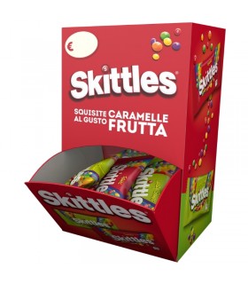 SKITTLES ORIGINAL GUSTO FRUTTA E SOUR BUSTINA 38G EXPO DA MARSUPIO 42 PZ.(IN PRENOTAZIONE C/O I PRIMI DI SETTEMBRE)