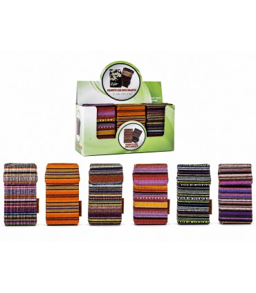 PORTAPACCHETTO FLAMINAIRE IN TESSUTO REGULAR MOD. STRIPES IN CONF.DA 12 PZ. COLORI ASSORTITI