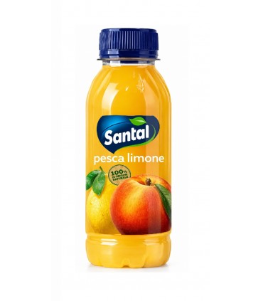 BEVANDA SUCCO DI FRUTTA SANTAL PESCA E LIMONE IN PET DA 250ML CONF. DA 6PZ