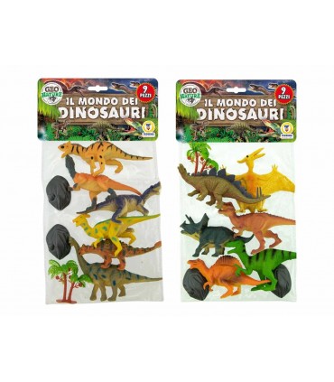 BUSTA GEO NATURE TEOREMA GIOCHI DINOSAURI 9PZ.