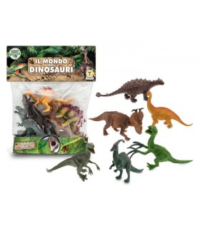 BUSTA GEO NATURE TEOREMA GIOCHI IL MONDO DEI DINOSAURI 6PZ