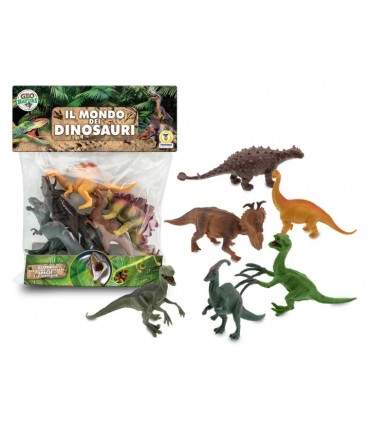 BUSTA GEO NATURE TEOREMA GIOCHI IL MONDO DEI DINOSAURI 6PZ