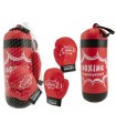 TEO SPORT SET PUGILE TEOREMA-SACCO DA BOXE CON 2 GUANTONI PER BAMBINI