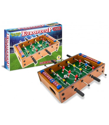 CALCIO BALILLA TEOREMA GIOCHI MISURA PICCOLA 34X37X8,5 CM DA TAVOLO