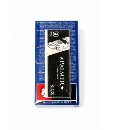 COMBI PACK  Filtri PALMER ultra slim 5,7 MM DA 120 FILTRI +60 CARTINE CORTE NERE CONF. 20 pz