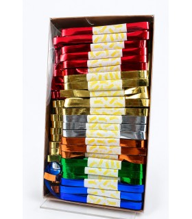 Matassine lucide 3mt H 1cm conf. 50 pz. assortiti