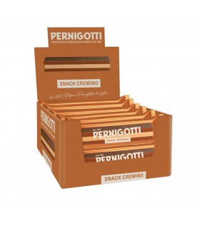 SNACK PERNIGOTTI CREMINO GIANDUIA E NOCCIOLA 40G. CONF. 21 PZ.  IN PRENOTAZIONE C/O FINE SETTEMBRE