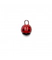 COCCINELLA FORTUNELLO CM. 2 IN TERRACOTTA MODELLATO E DIPINTO INTERAMENTE A MANO
