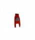 Magnete MANINA CM.7 in terracotta, modellato e dipinto interamente a mano con colori acrilici