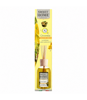 SWEET HOME PROFUMATORE AMBIENTE ALLA CITRONELLA CON BASTONCINI 100 ML
