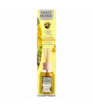 SWEET HOME PROFUMATORE AMBIENTE ALLA CITRONELLA CON BASTONCINI 100 ML