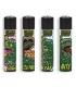 Accendino Clipper Large GREEN JUNK  conf. 48 pz. assortiti con 4 grafiche