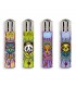 Accendino Clipper MICRO RAVE ANIMALS  conf. 48 pz. assortito con 4 grafiche