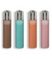 Accendino Clipper Large  METALLIC MIX  3 conf. 48 pz. assortiti con 4 grafiche