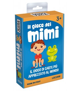 LUDOTECA LE CARTE DEI BAMBINI "IL GIOCO DEI MIMI" INDOVINA PIU IMITAZIONI POSSIBILI PER VINCERE LISCIANI GIOCHI