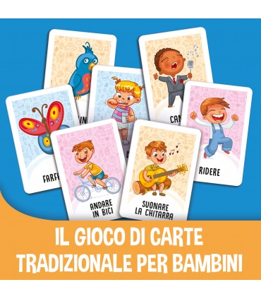 LUDOTECA LE CARTE DEI BAMBINI "IL GIOCO DEI MIMI" INDOVINA PIU IMITAZIONI POSSIBILI PER VINCERE LISCIANI GIOCHI