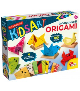 I'M A GENIUS LABORATORIO DEGLI ORIGAMI 105 FOGLIETTI STAMPATI E COLORATI PER REALIZZARE LE TUE CREAZIONI LISCIANI GIOCHI