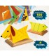 I'M A GENIUS LABORATORIO DEGLI ORIGAMI 105 FOGLIETTI STAMPATI E COLORATI PER REALIZZARE LE TUE CREAZIONI LISCIANI GIOCHI