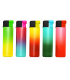 Accendino Elettronico Atomic TURBO Jet Flame conf. 25 pz. assortito con 5 COLORI