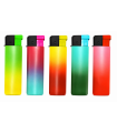 Accendino Elettronico Atomic TURBO Jet Flame conf. 25 pz. assortito con 5 COLORI