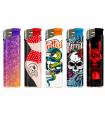 Accendino Elettronico ATOMIC TATTOO  ASSORTED conf. 50 pz. ASSORTITO CON 5 FANTASIE
