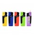 Accendino Elettronico ATOMIC RUBBER Turbo Jet conf. 50 PZ. assortito con 5 colori