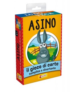 LUDOTECA LE CARTE DEI BAMBINI "ASINO" DIVERTIMENTO ASSICURATO PER TUTTA LA FAMIGLIA 49 CARTE LISCIANI GIOCHI