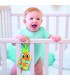CAROTINA BABY CARROT Sonaglio elettronico +3M Musicale con Anelli per la Dentizione LISCIANIGIOCHI