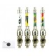 Expo Pipe MARIA SENIOR Atomic in metallo BLISTERATE SINGOLARMENTE CON RETINA DI RICAMBIO CONF.12PZ