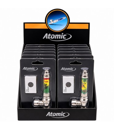 Expo Pipe MARIA SENIOR Atomic in metallo BLISTERATE SINGOLARMENTE CON RETINA DI RICAMBIO CONF.12PZ